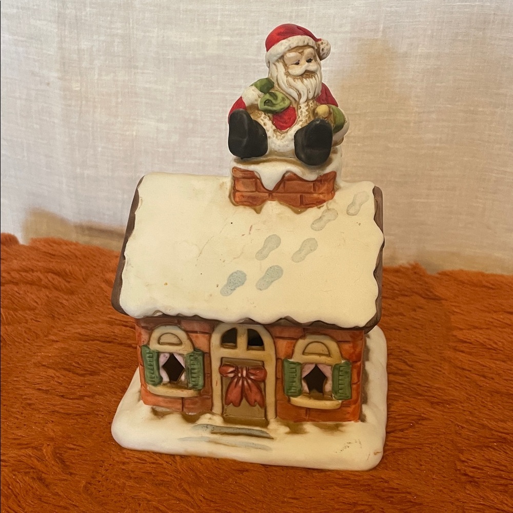 Santa Claus Ceramic House Decor